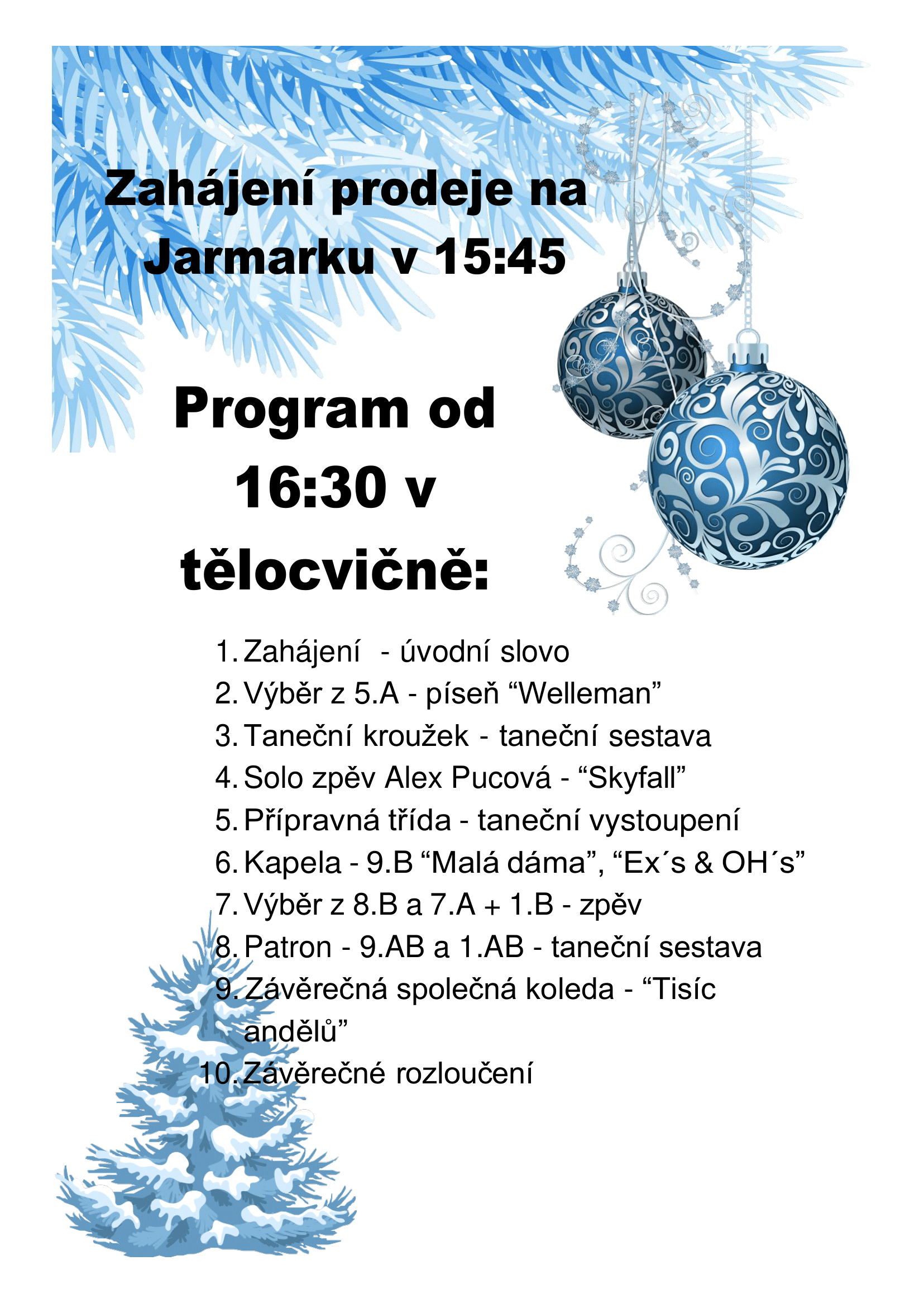 vanocni jarmark 2024 program